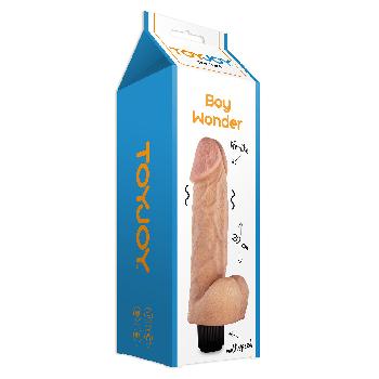 Vibratore realistico con testicoli