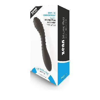 Dildo Doppio con creste - per vagina e ano