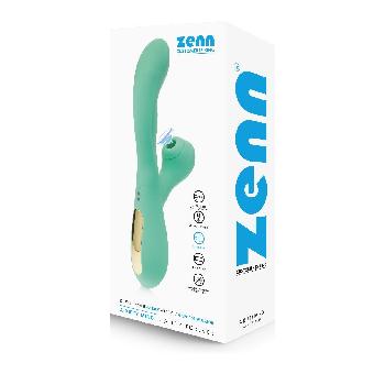 Vibratore in Silicone con suzione Double Fun