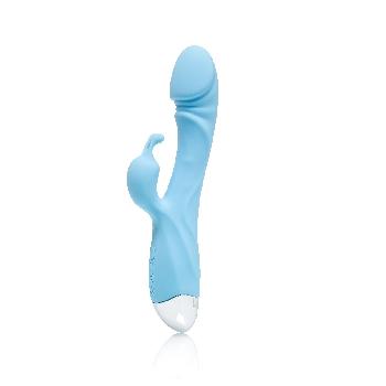 Vibratore rabbit rigido con glande - Clit Stimulate-Her