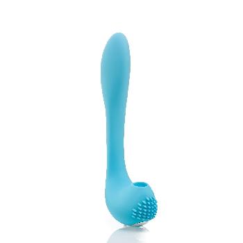 Vibratore a suzione molto flessibile con crestine stimolanti