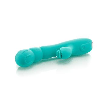 Vibratore Rabbit Deluxe a 10 velocit&agrave; - con "lingue" in silicone
