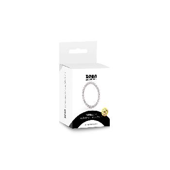 Anello per il pene in acciaio inox con palline - 55mm