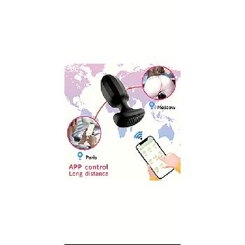 Plug anale vibrante con app