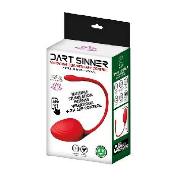 Dart Sinner - Ovetto vibrante donna telecomando con app
