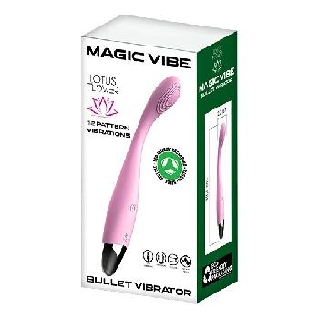Stimolatore donna punto G ricaricabile in silicone 