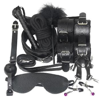Kit BDSM 10 pz multifunzionale