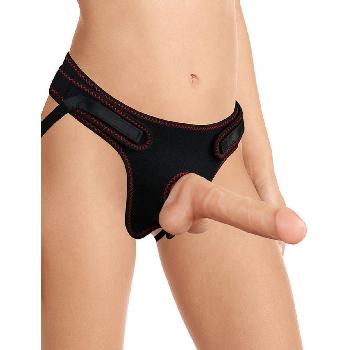 Cintura per donna dildo con ventosa 7,5 pollici