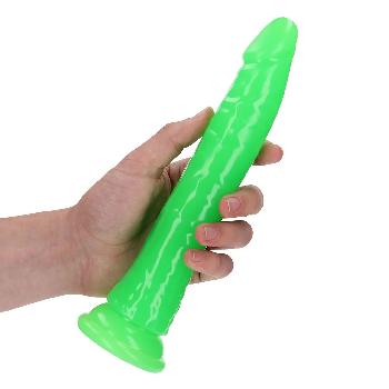 Dildo fluorescente con ventosa 25 cm