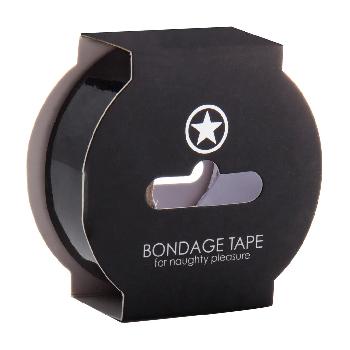 Nastro Nero per bondage non adesivo