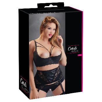 Reggiseno da donna curvy in pizzo sotto seno