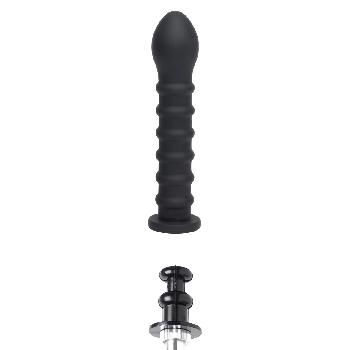 Dildo scanalato con sistema di bloccaggio