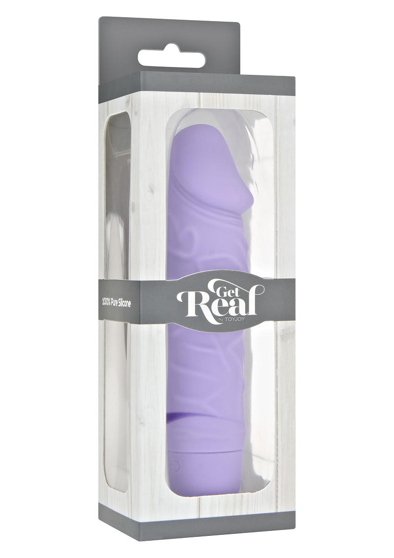 Vibratore silicone Mini classico Purple