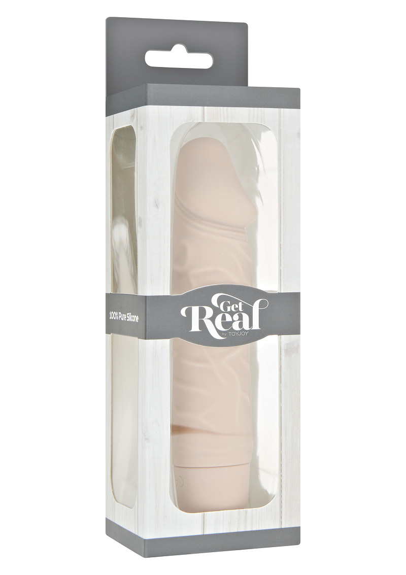 Mini Vibratore Realistico ToyJoy in silicone liscio