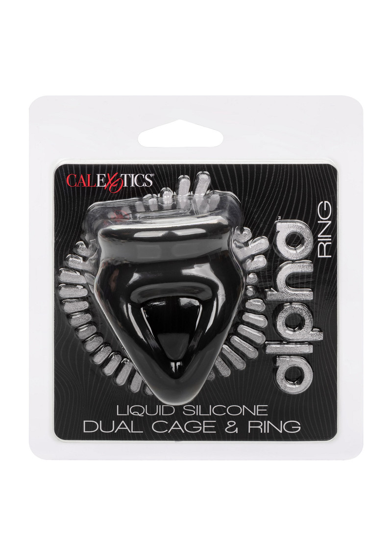 Doppia gabbia e anello in silicone liquido