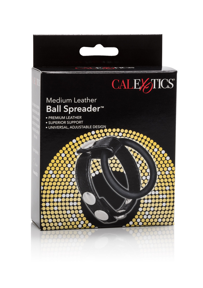 Anello con cinturino similpelle per testicoli e anello silicone pene Medium