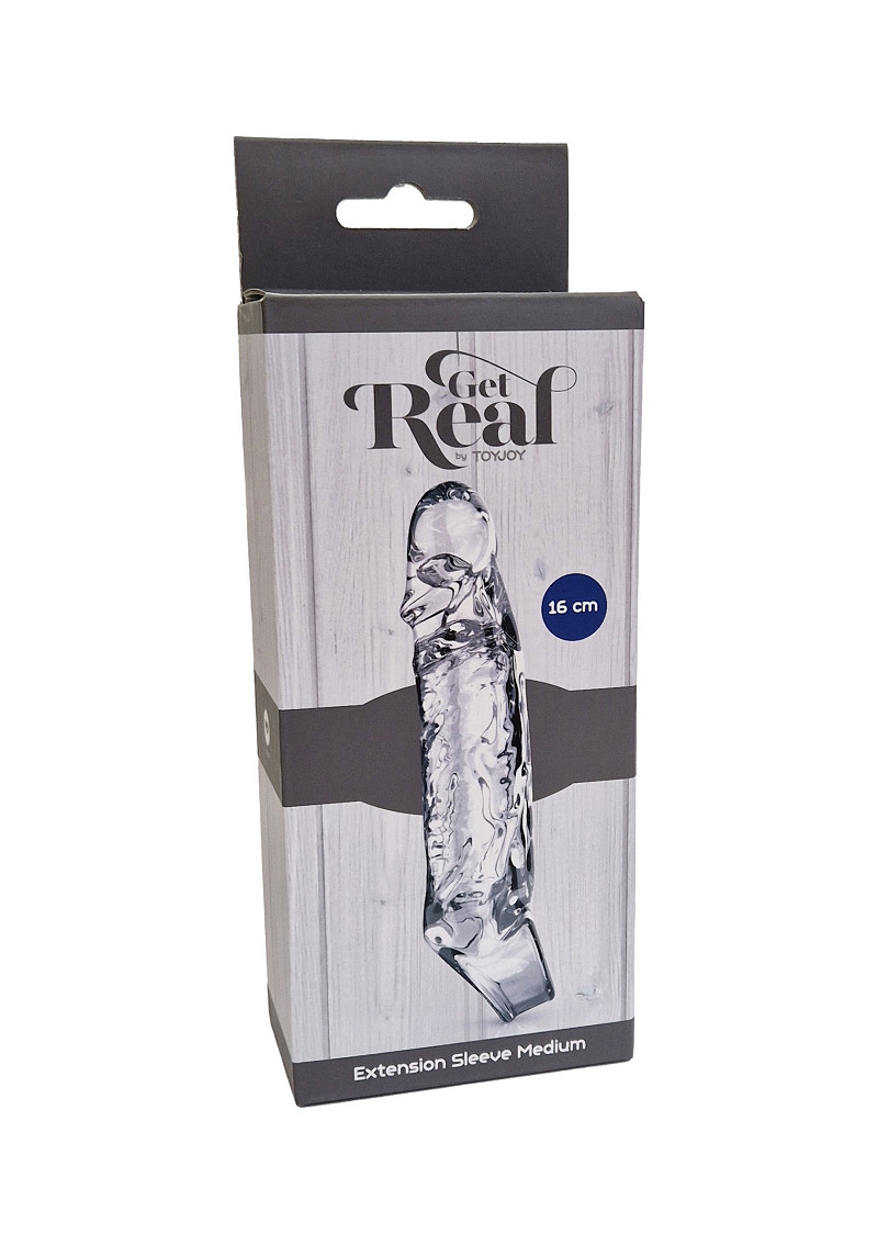 Prolunga Trasparente Real Extension Sleeve 16 cm