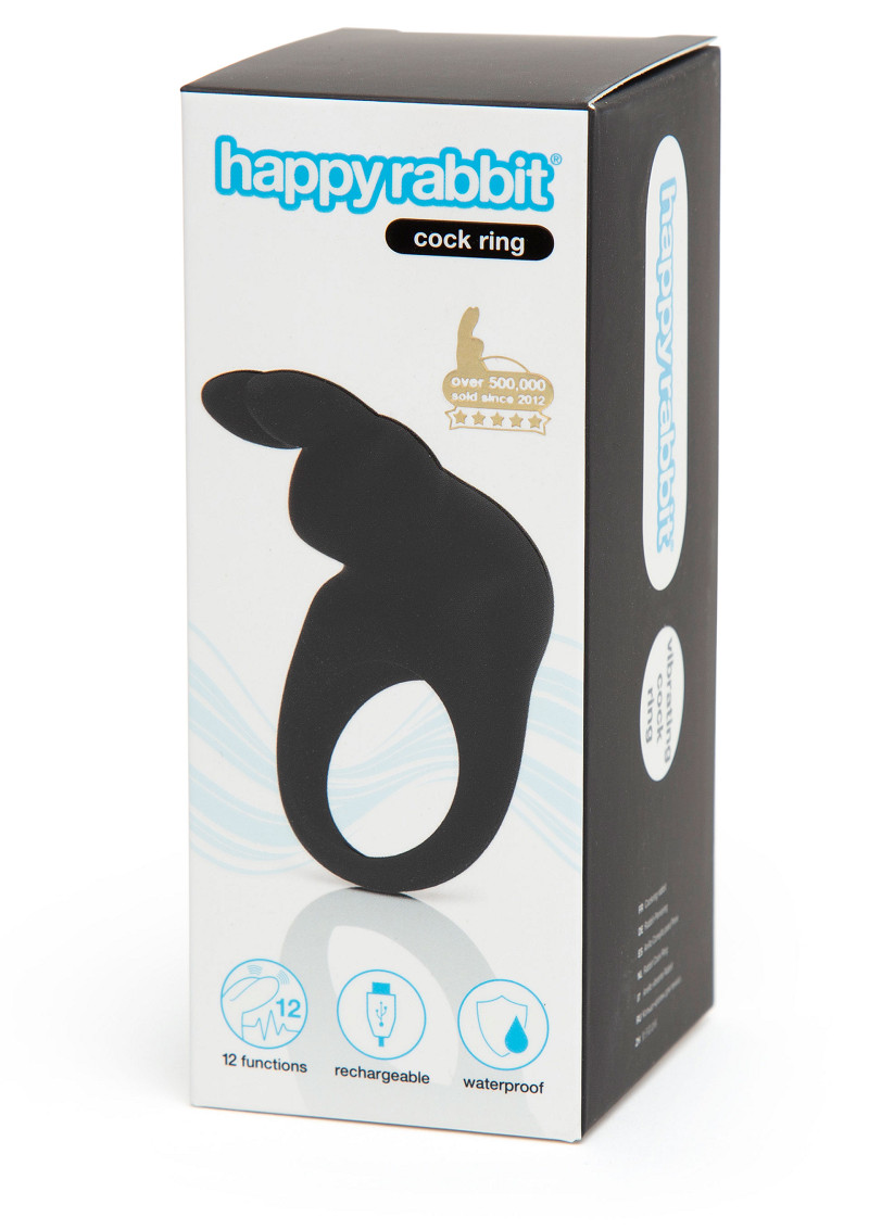 Anello vibrante con coniglio in silicone super setoso