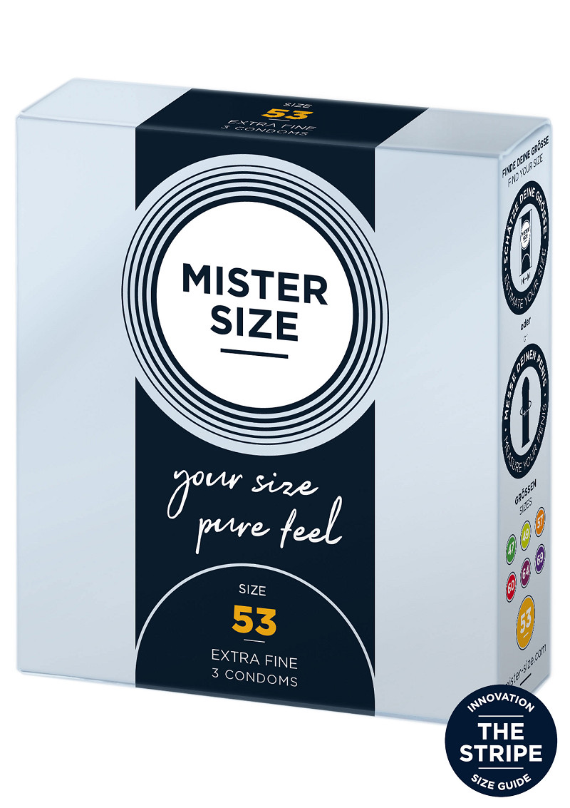 Preservativi Mister Size 53 mm