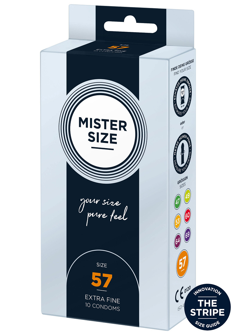 Preservativi Mister Size 57 mm 
