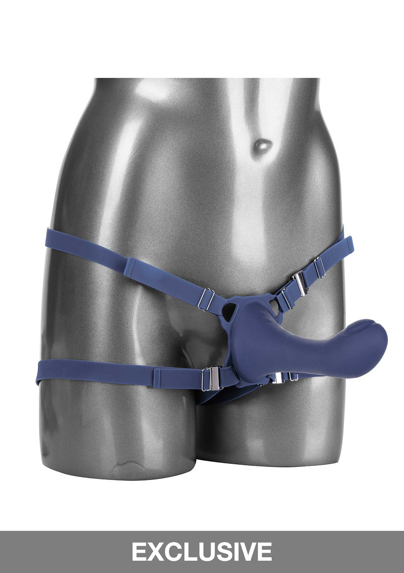 Vibratore Strapon per donna ricarica USB con doppio motore