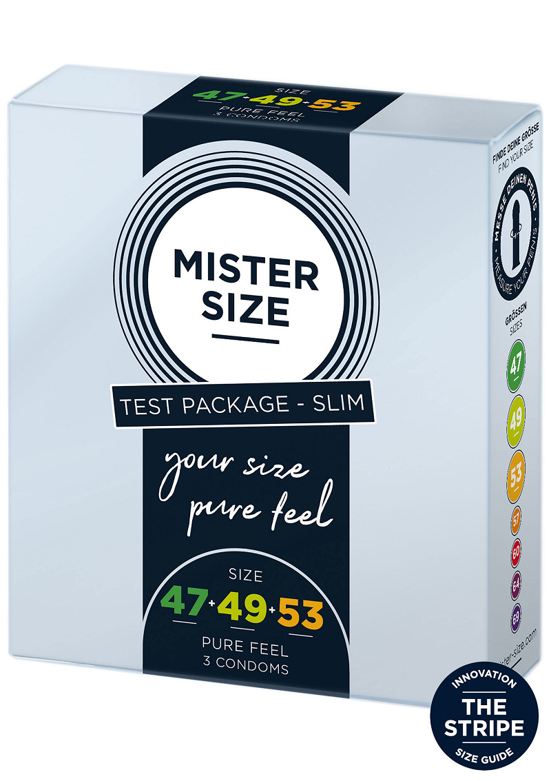 Preservativi MISTER SIZE 47-49-53 mm 