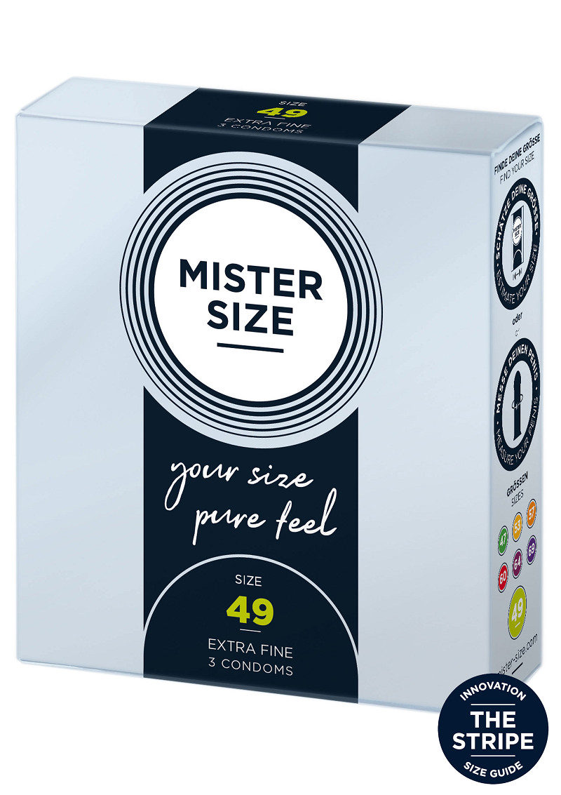 Profilattici Mister Size 49 mm