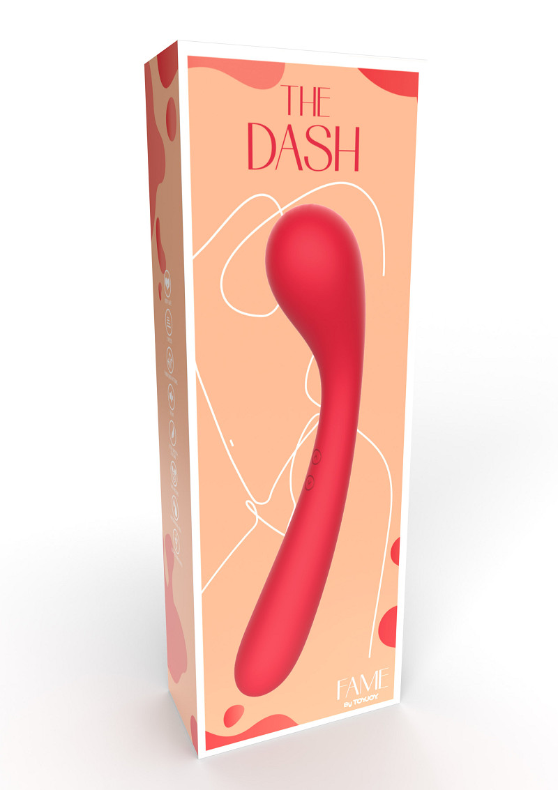 Vibratore punto G ToyJoy Fame The Dash G-Spot - doppia vibrazione