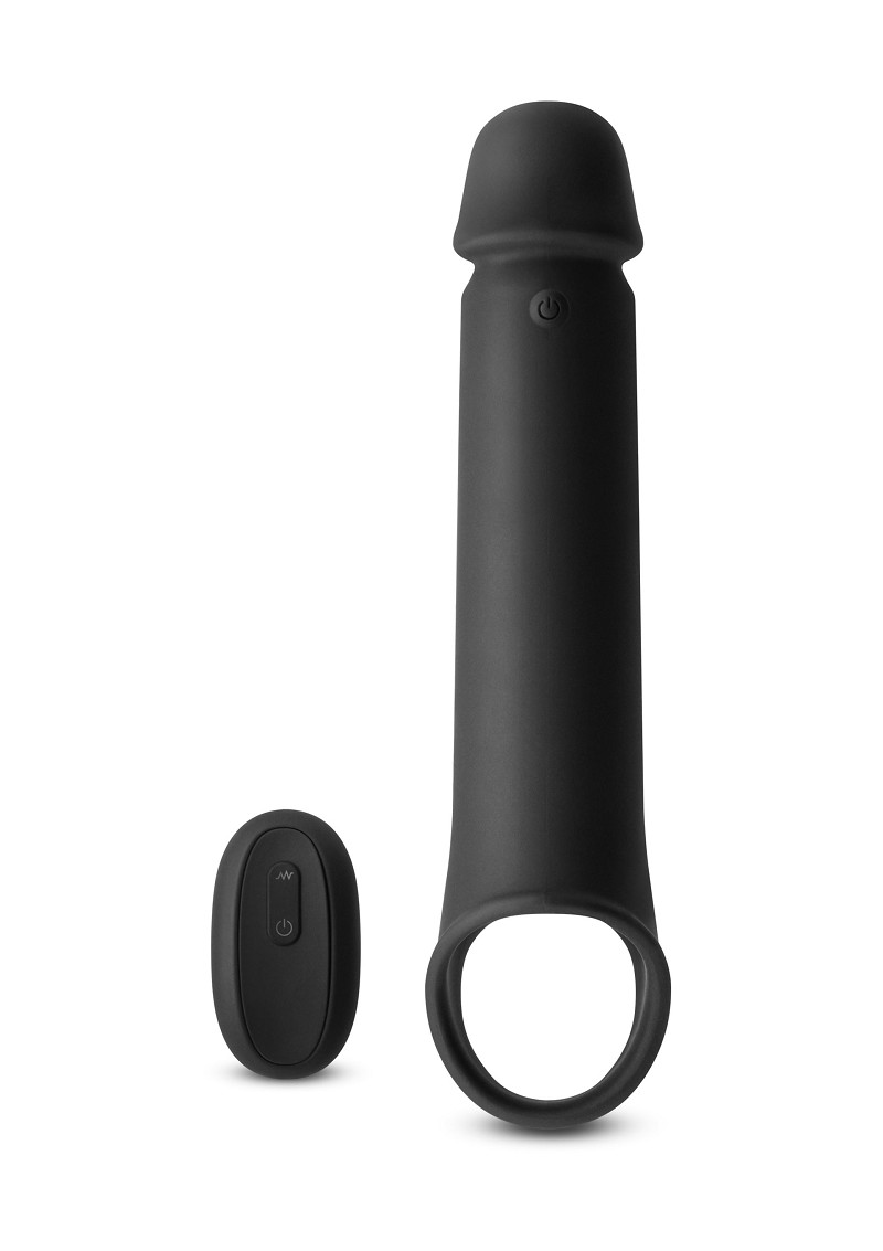 Prolunga per Pene con vibratore e telecomando wireless
