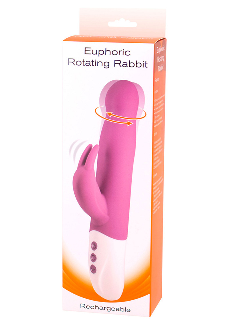 Rabbit rotante morbido silicone