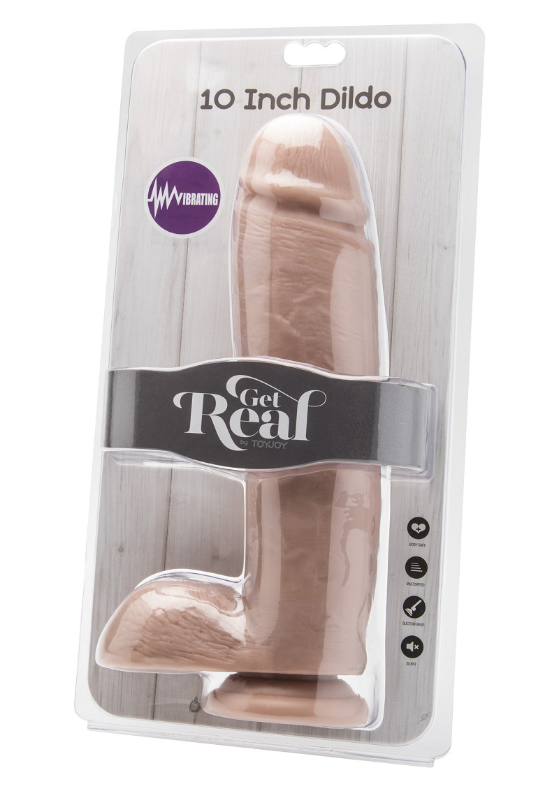 Vibratore realisticoToyJoy Get Real Vibrating 25.5 cm 