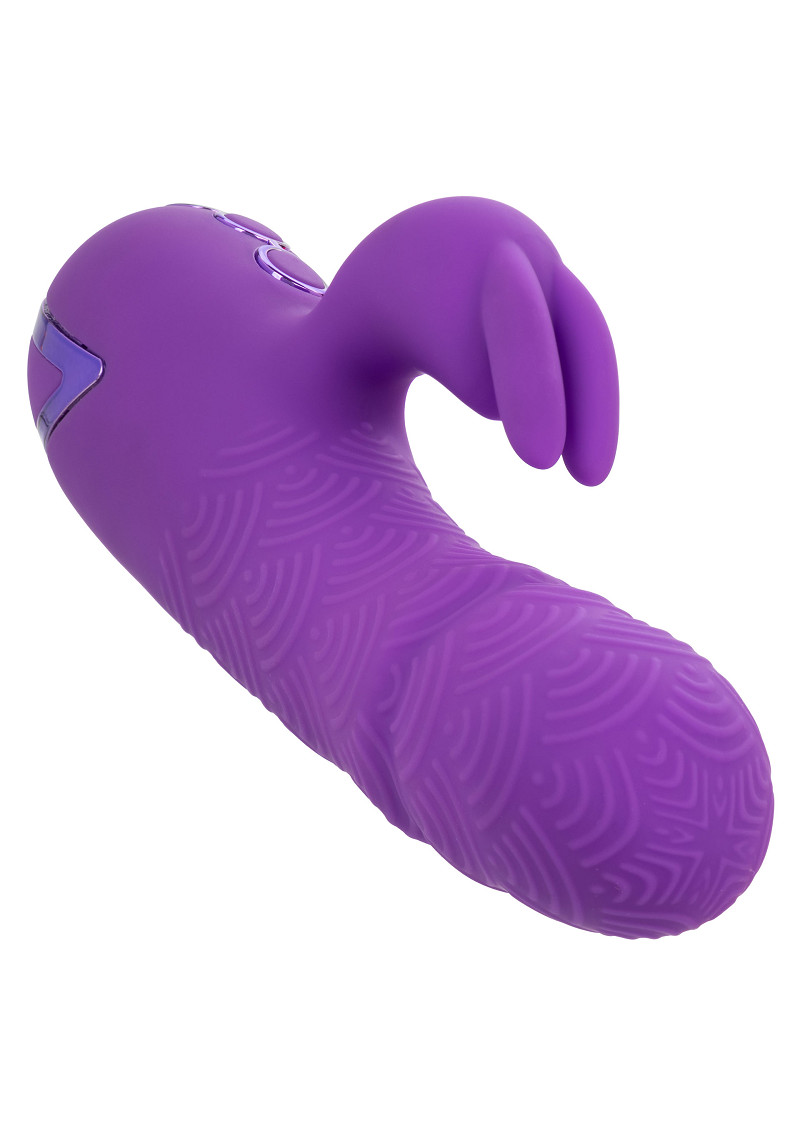 CalExotics - Stimolatore doppio potente, compatto, vibrante e spingente
