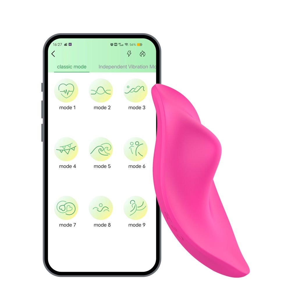 Vibratore indossabile contollo tramite APP - slip massaggiatore clitorideo