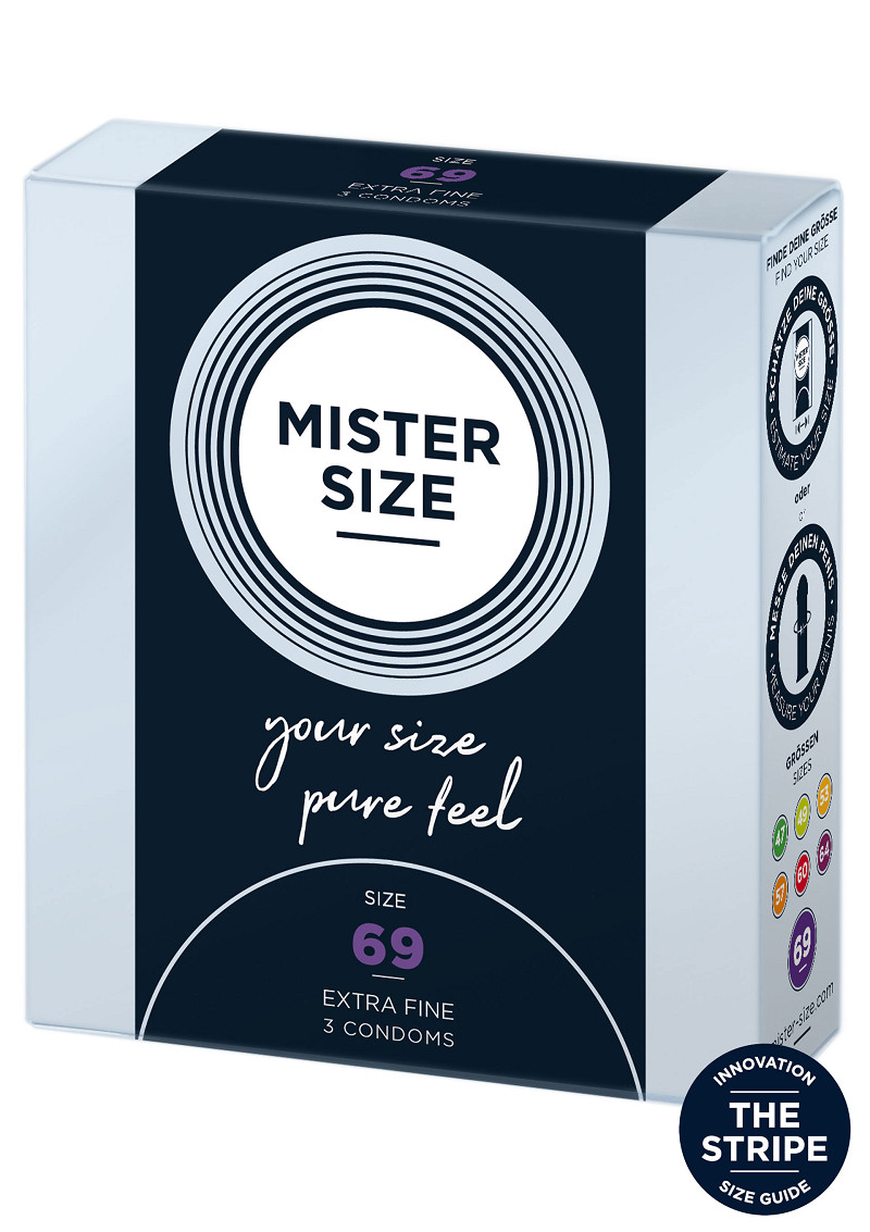 Profilattici Mister Size 69 mm 