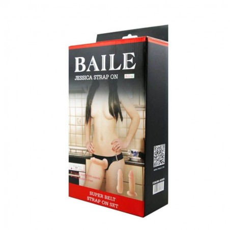 Cintura strap-on con doppio dildo in dotazione