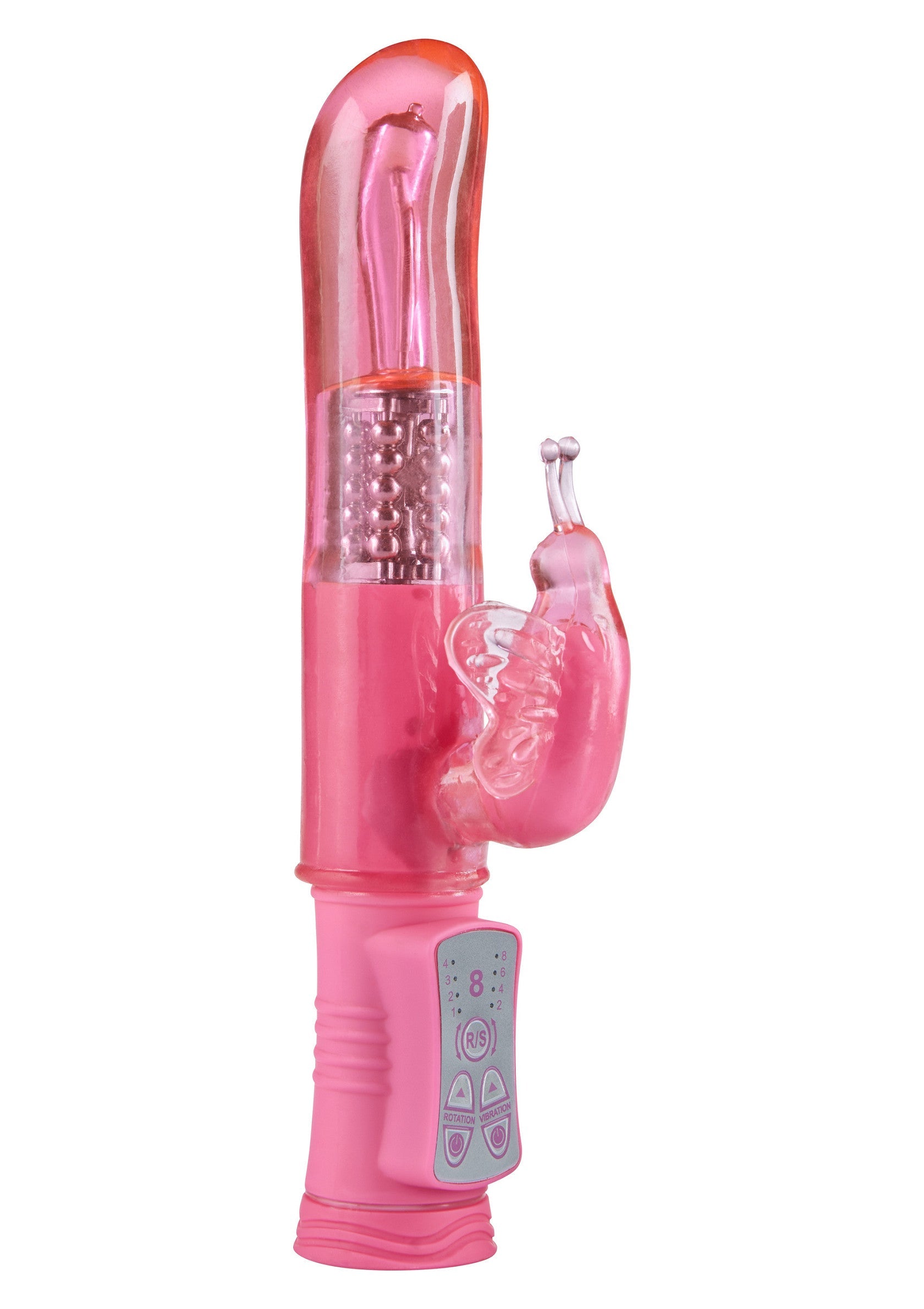 Vibratore Rabbit stimolatore clitoride 4 velocit&agrave; rotazione
