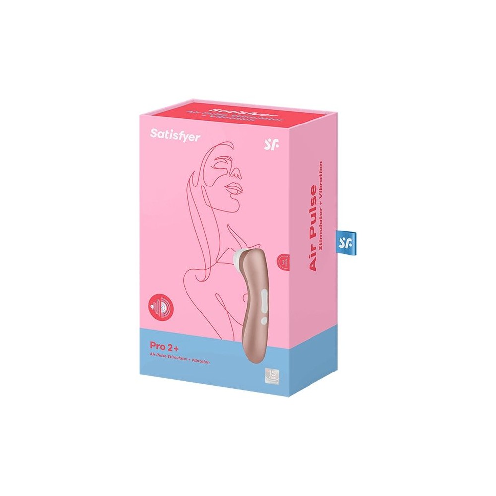 SATISFYER PRO 2 + - Vibratore a onde pressorie con vibrazione