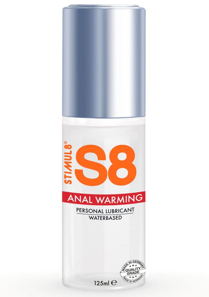 Lubrificante anale all'acqua effetto caldo 125 ml