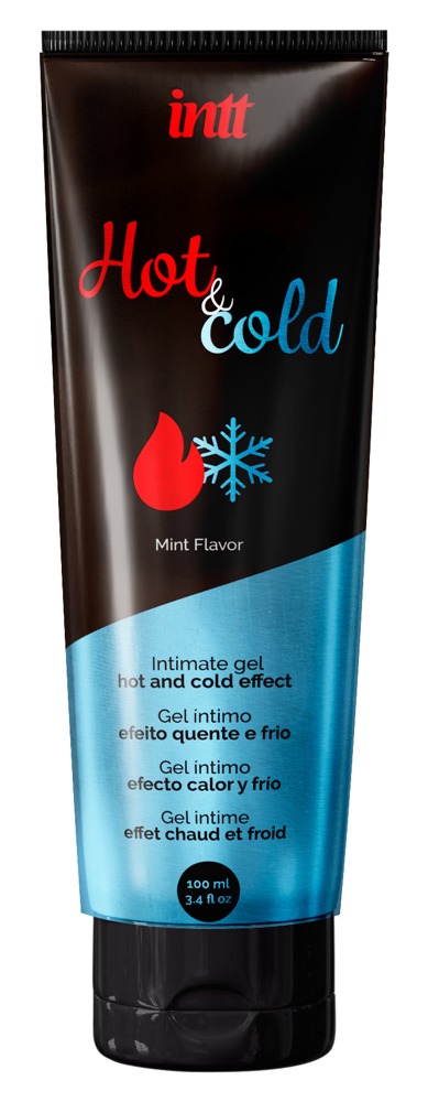 Il gel intimo Hot e Cold sapore di menta