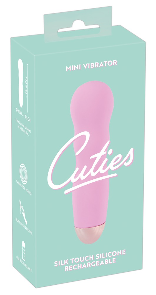 Mini vibratore in morbido silicone da borsetta