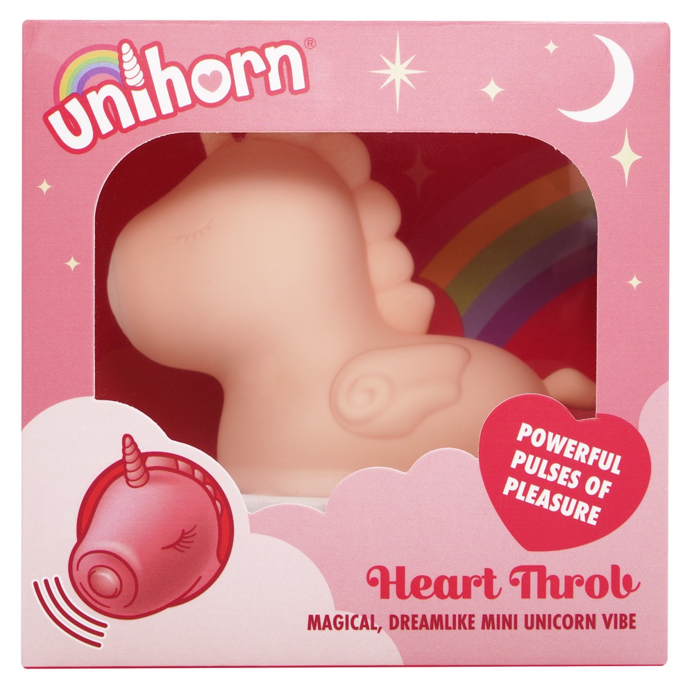 Mini toys vibrante unicorno con stimolazione pulsante ricaricabile