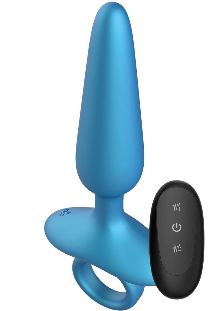 Plug anale uomo donna vibrante con telecomando e ricarica usb