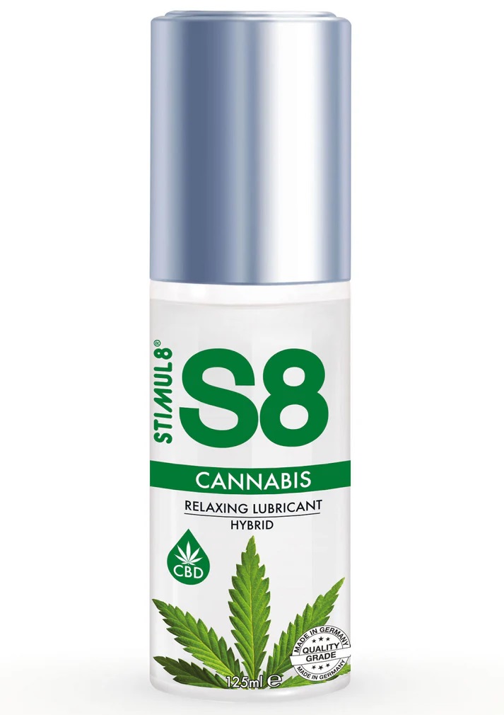 Lubrificante sessuale intimo ibrido alla cannabis