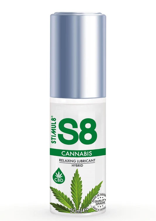Lubrificante sessuale intimo ibrido alla cannabis