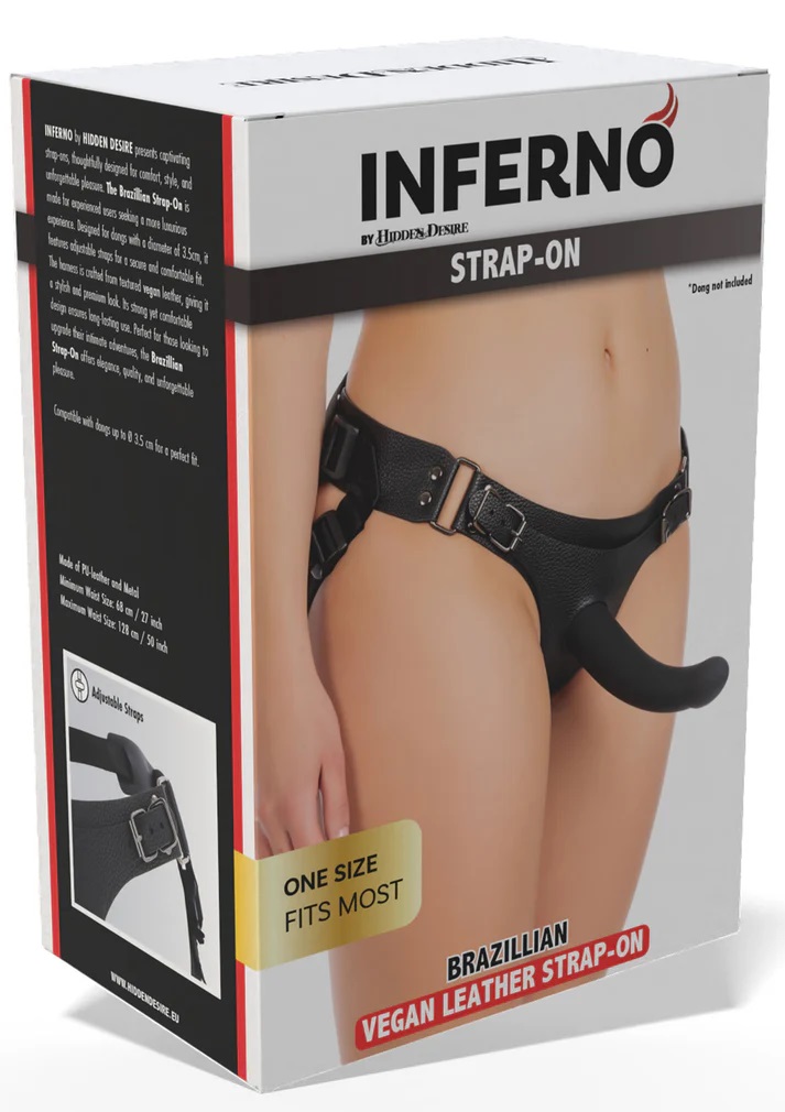Cinta per strap on comoda in similpelle