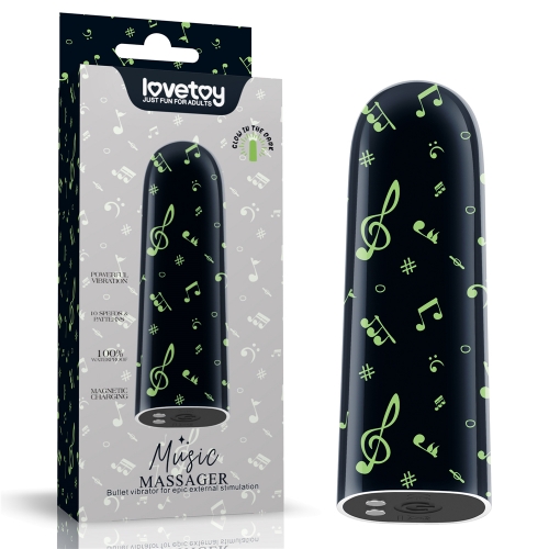 Bullet vibrante musicale si illumina al buio