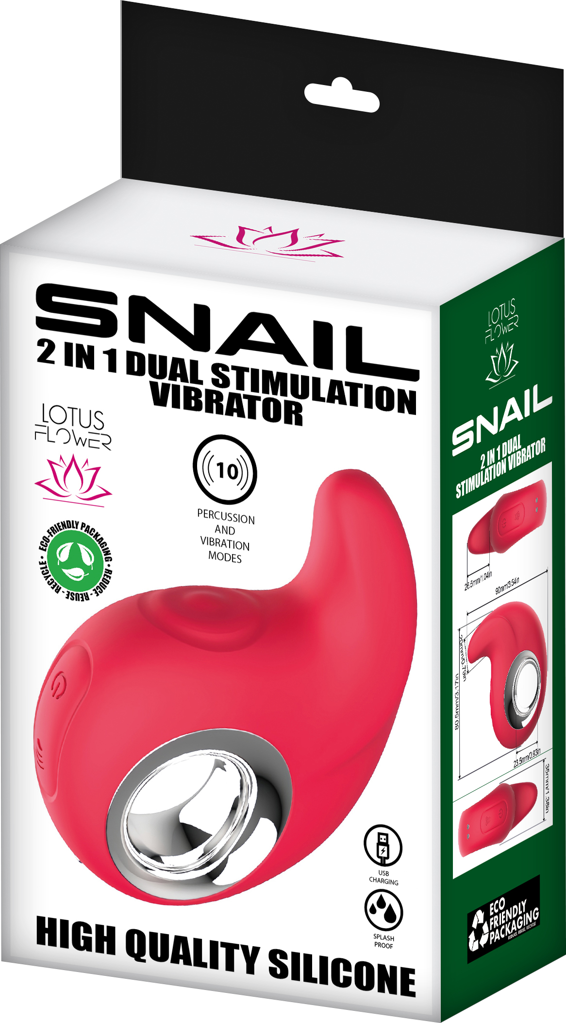 Mini vibratore per donna piccolo silicone