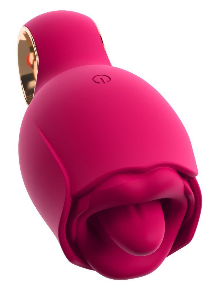 Vibratore con linguetta rotante