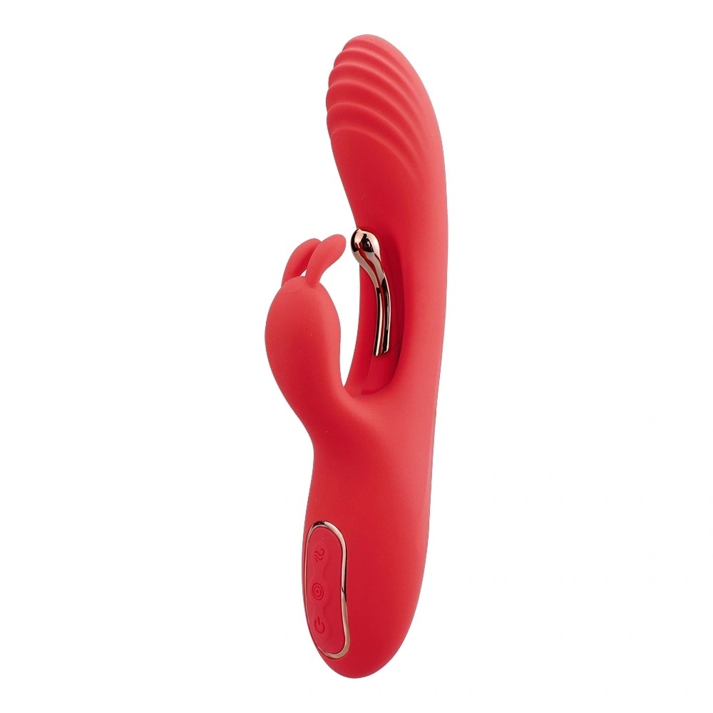 Vibratore Rabbit con triplo motore design ergonomico e curvo