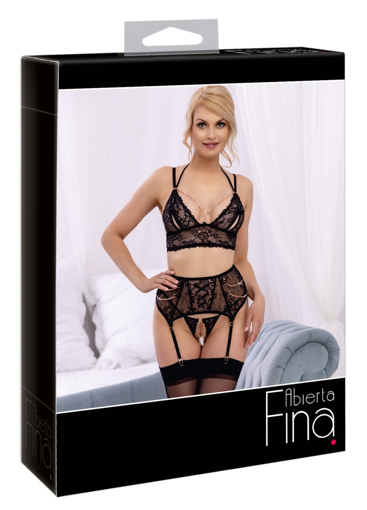Completo intimo elegante sexy 3 pz